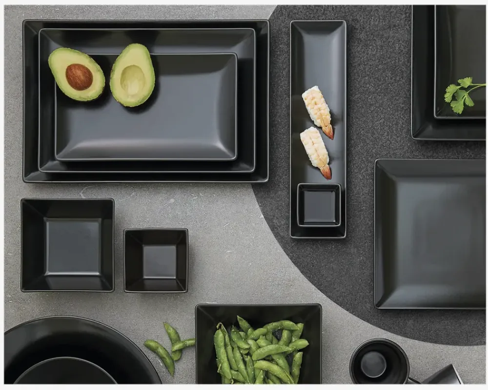 Sale Daells Bolighus Quadro Skål 17,5x17,5 cm Sort