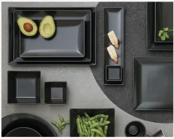 New Daells Bolighus Quadro Skål13x13 cm Sort