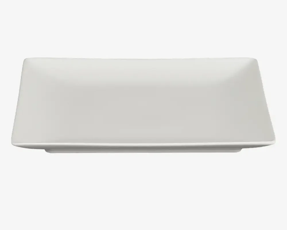 Best Daells Bolighus Quadro Tallerken Flad 26x26 cm Hvid