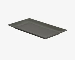 Sale Daells Bolighus Quadro Tallerken Rektangulær 25x15 cm Sort