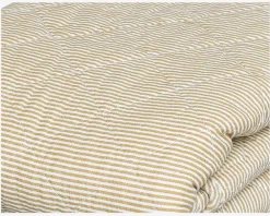 Best Daells Bolighus Quilt Plaid Stribe Sennep Gul