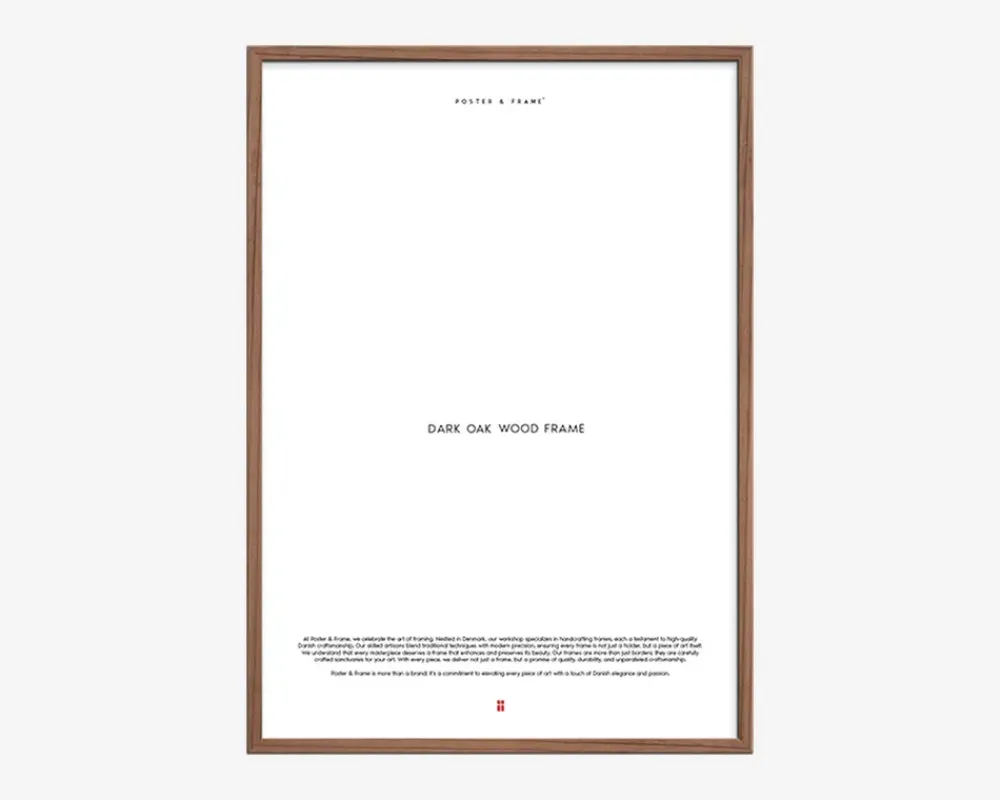 Best Daells Bolighus Ramme mørk 70x100 cm Eg