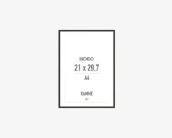 Daells Bolighus Ramme Røget Eg Slim 21 x 29,7 cm