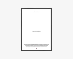 Online Daells Bolighus Ramme 50x70 cm Sort