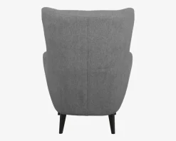 Discount Daells Bolighus Øreklapstol Inkl. Fodskammel Grå