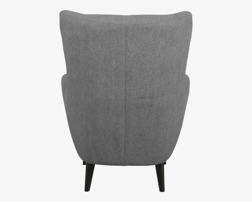 Discount Daells Bolighus Øreklapstol Inkl. Fodskammel Grå