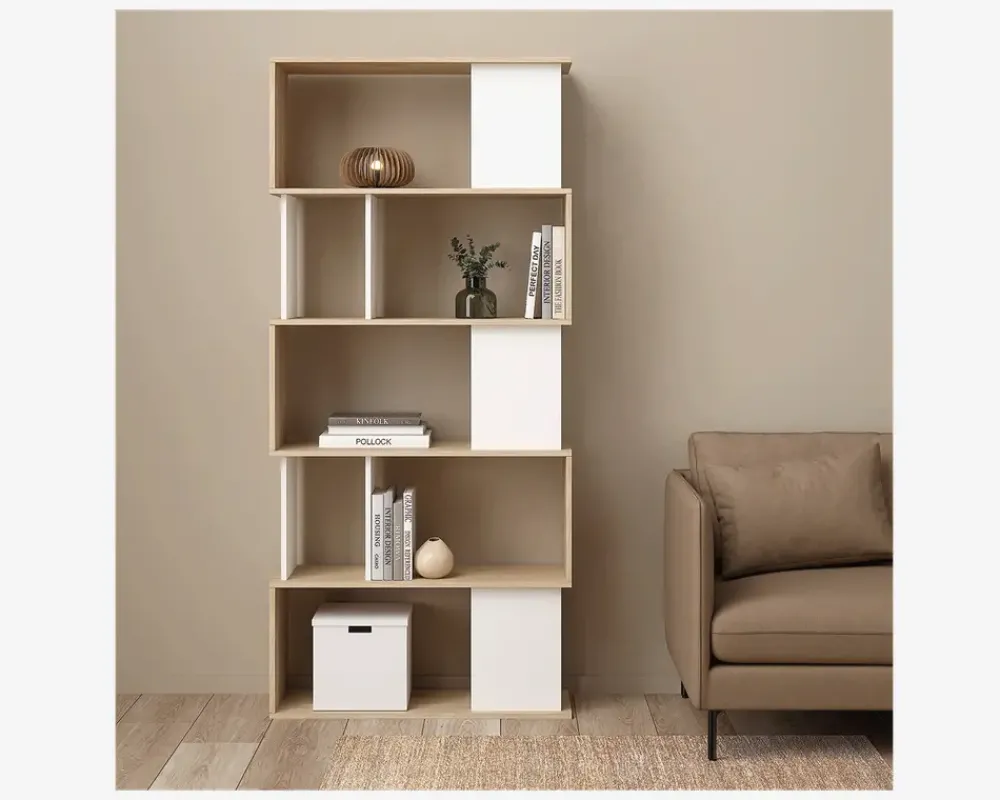 Online Daells Bolighus Reol Maze Hvid/Eg