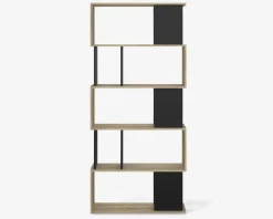 Outlet Daells Bolighus Reol Maze Sort/Eg