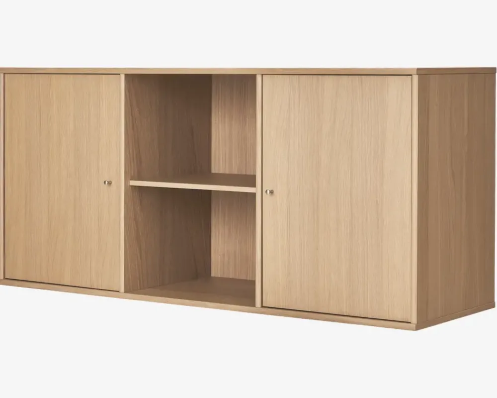 Hot Daells Bolighus Reol Mistral 3 Sekt. m/2 Døre Eg