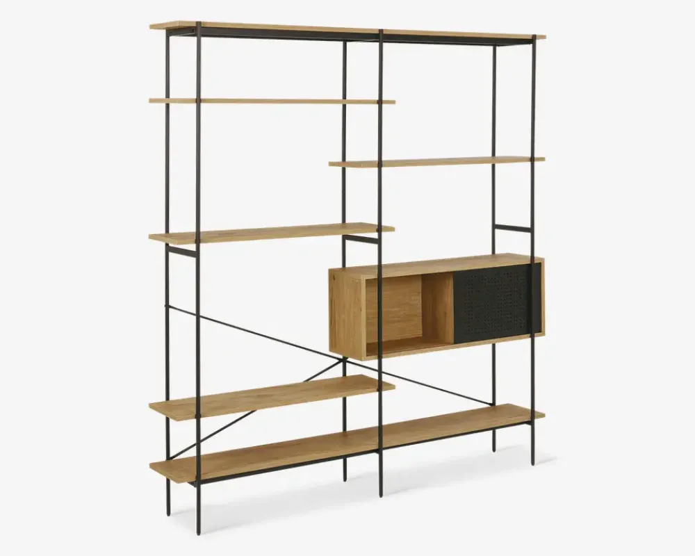 Online Daells Bolighus Reol sort metal/vild eg