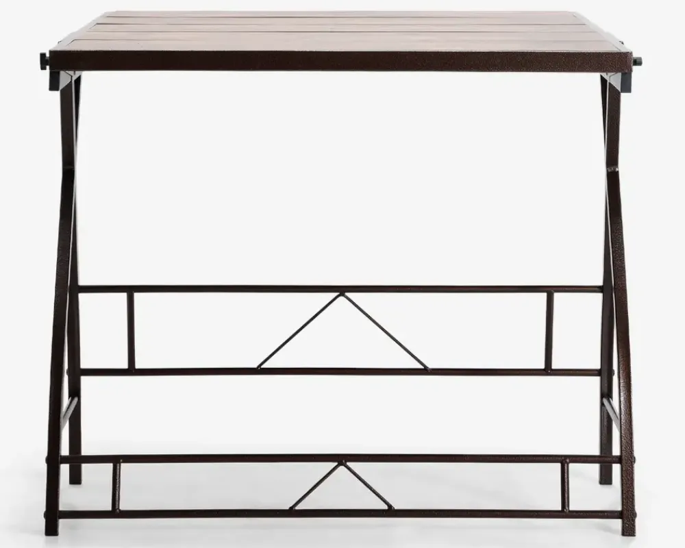 Best Daells Bolighus Reol spisebord i antik farvet kunstfiner