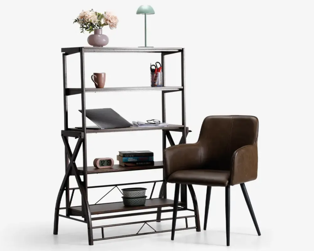 Best Daells Bolighus Reol spisebord i antik farvet kunstfiner