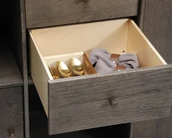 New Daells Bolighus Reolopstilling med døre og skuffer Røget Eg