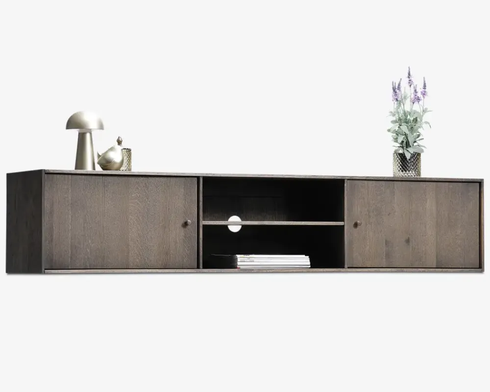 New Daells Bolighus Reolopstilling Tv-sektion Røget Eg