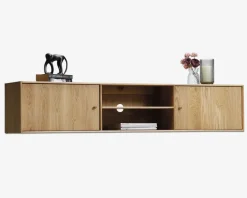 Hot Daells Bolighus Reolopstilling Tv-sektion olieret eg