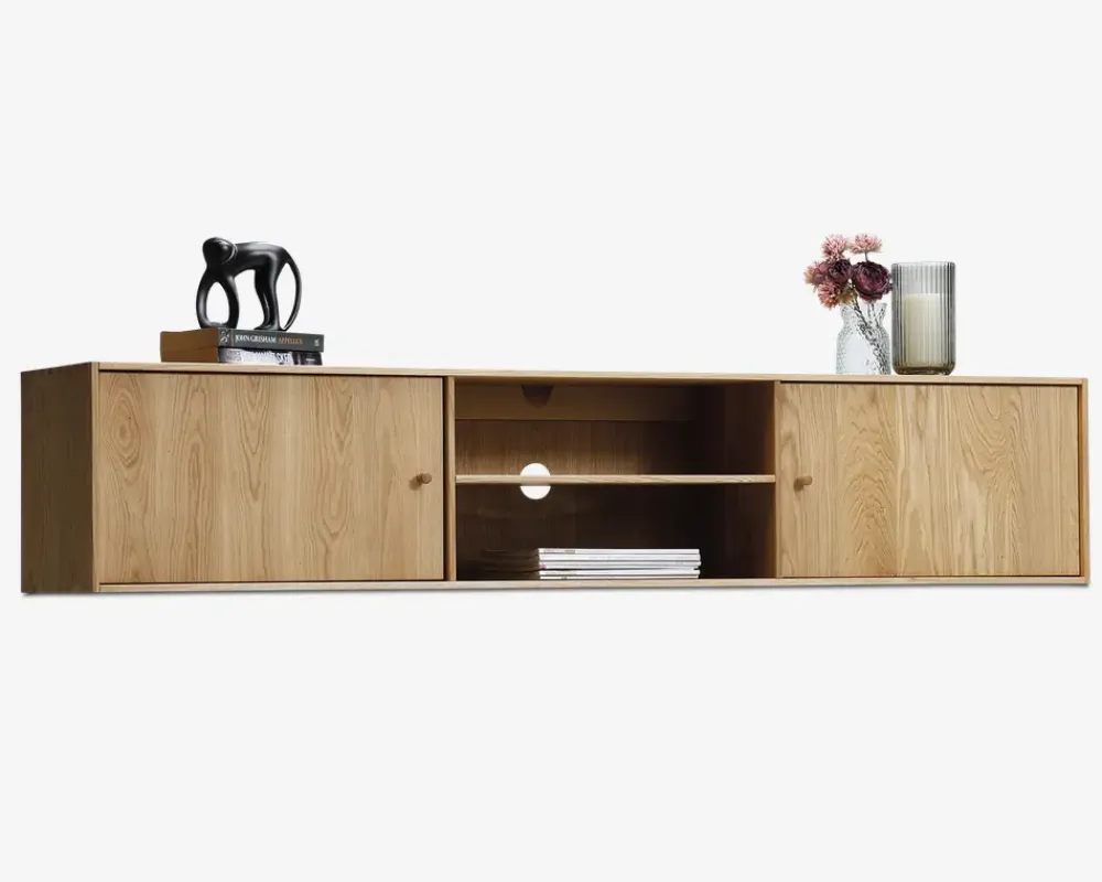 Hot Daells Bolighus Reolopstilling Tv-sektion olieret eg