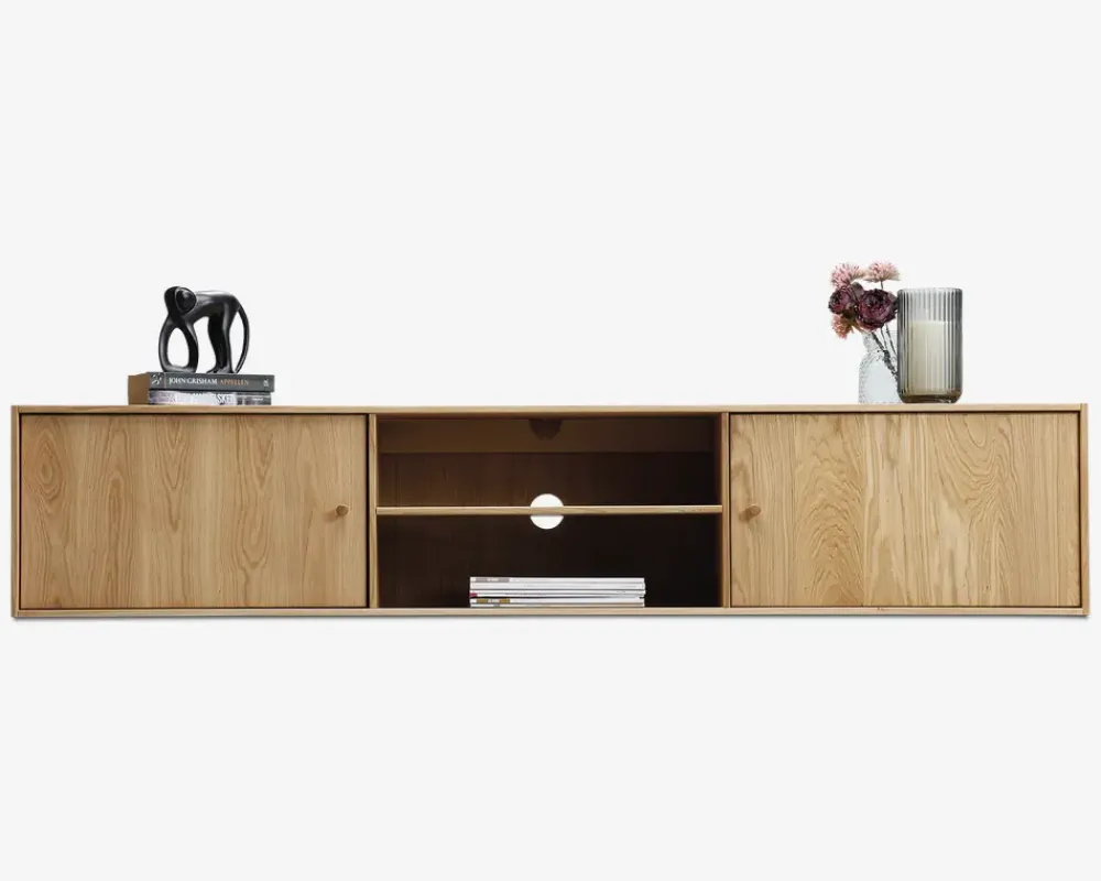 Hot Daells Bolighus Reolopstilling Tv-sektion olieret eg