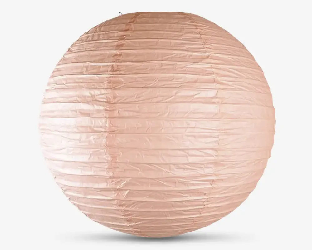 New Daells Bolighus Rispapirlampe rosa Ø.40 cm