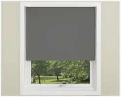 Hot Daells Bolighus Rullegardin MørkL. Uni 80x175 cm Grå