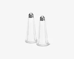 Hot Daells Bolighus Salt og peber sæt glas H.14 cm