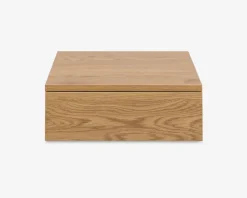 Discount Daells Bolighus Sengebord Avignon med 1 skuffe vild eg kunstfiner