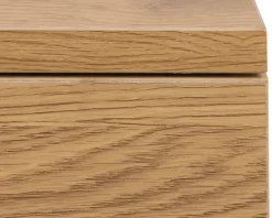 Discount Daells Bolighus Sengebord Avignon med 1 skuffe vild eg kunstfiner