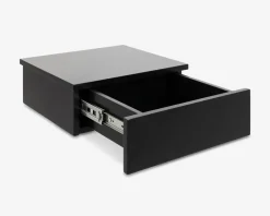 Online Daells Bolighus Sengebord Avignon med 1 skuffe sort