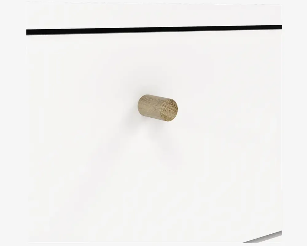 Outlet Daells Bolighus Sengebord Bodo i hvid