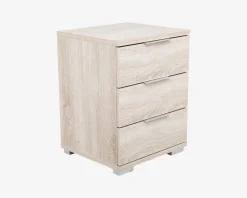 Daells Bolighus Sengebord m. 3 skuffer