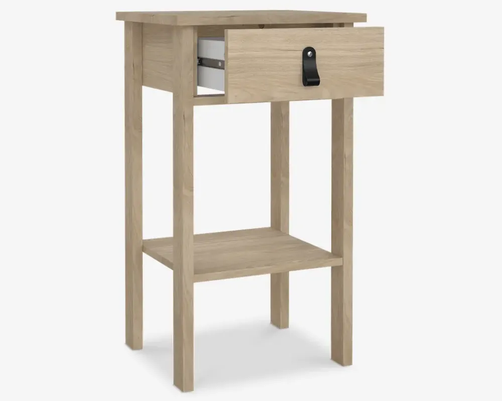 Daells Bolighus Sengebord Madrid eg med 1 skuffe