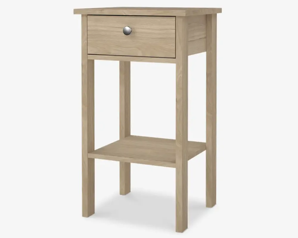 Daells Bolighus Sengebord Madrid eg med 1 skuffe