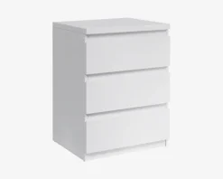 Discount Daells Bolighus Sengebord Olli med 3 skuffer