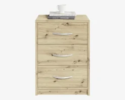 Sale Daells Bolighus Sengebord Pepe 3 skuffer i eg