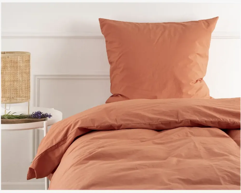 New Daells Bolighus Sengesæt Kelly Burnt Sienna 140x200 cm Orange