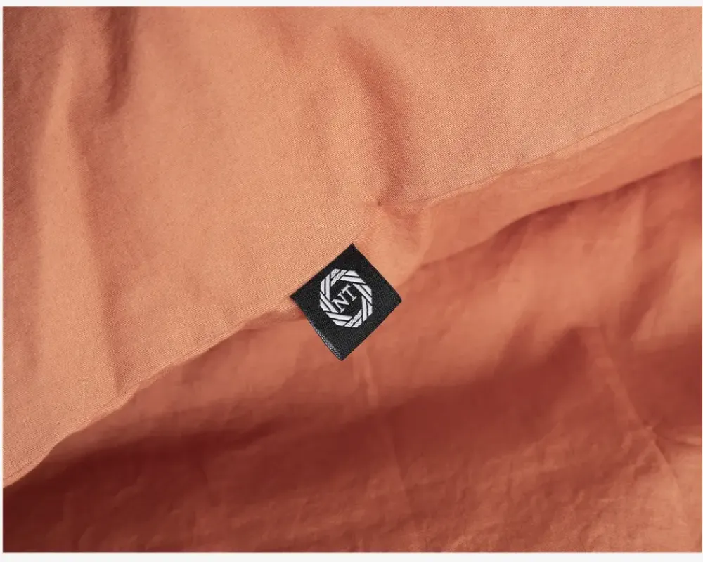 New Daells Bolighus Sengesæt Kelly Burnt Sienna 140x200 cm Orange