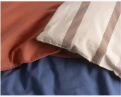 New Daells Bolighus Sengesæt Kelly Burnt Sienna 140x200 cm Orange