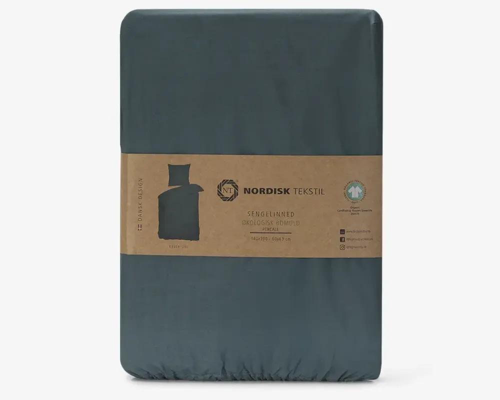 Online Daells Bolighus Sengesæt Kelly Dark Forest 140x200 cm Grøn