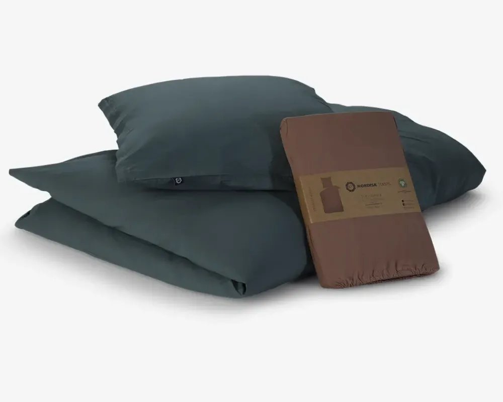 Online Daells Bolighus Sengesæt Kelly Dark Forest 140x200 cm Grøn