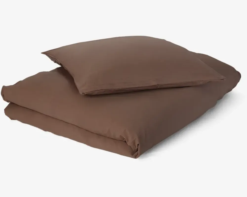 Online Daells Bolighus Sengesæt Kelly Raw Amber 140x200 cm Brun