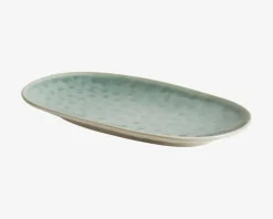 Discount Daells Bolighus Serveringsfad Oval Mint 31x17,5 cm Grøn