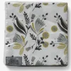 Best Daells Bolighus Servietter brun blomster 33x33 cm