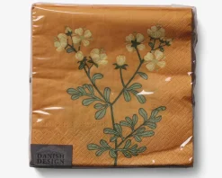 Discount Daells Bolighus Servietter gul blomster 33x33 cm