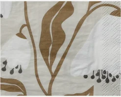 Discount Daells Bolighus Servietter klokkeblomst beige 33x33 cm