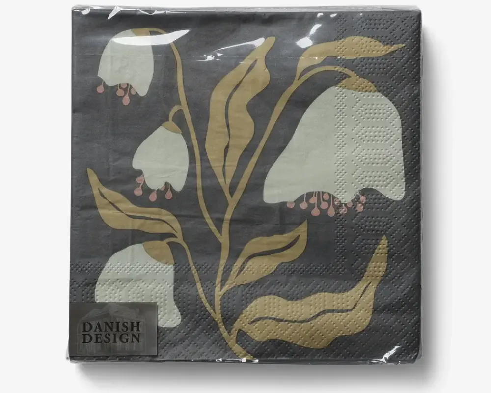 Hot Daells Bolighus Servietter klokkeblomst 33x33 cm