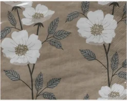 Clearance Daells Bolighus Servietter lys blomster 33x33 cm