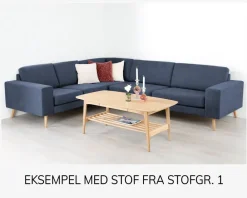 Outlet Daells Bolighus Sienna Hjørnesofa Stofgr. 1