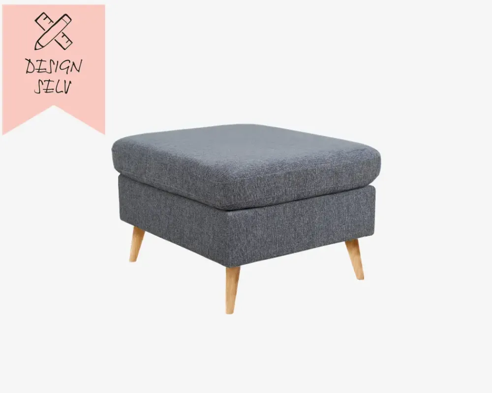 New Daells Bolighus Sienna Puf Stofgr. 1