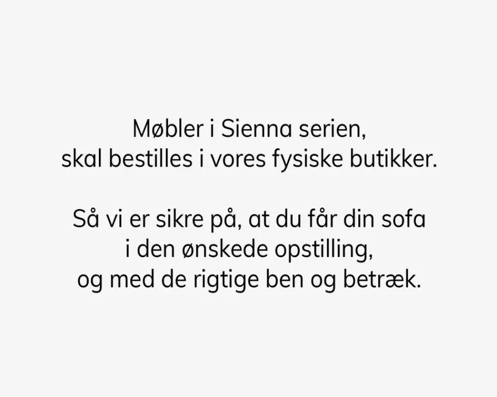 New Daells Bolighus Sienna Puf Stofgr. 1