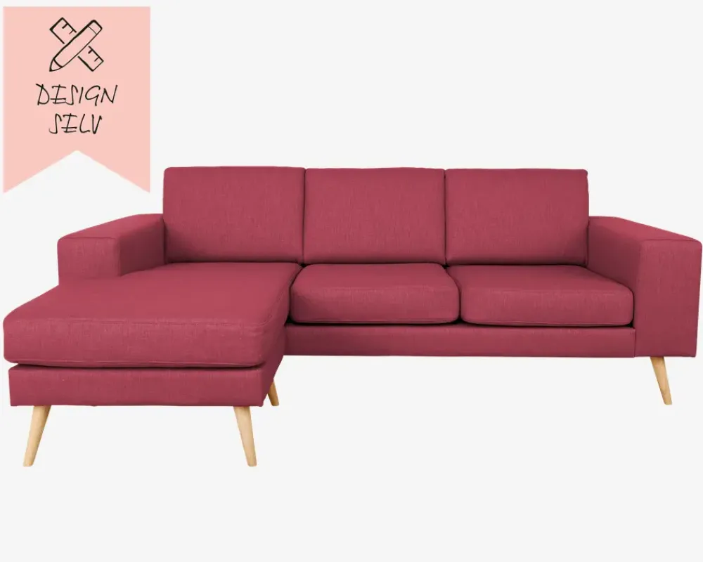Daells Bolighus Sienna Sofa m/Chaiselong Stofgr. 1