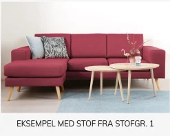 Daells Bolighus Sienna Sofa m/Chaiselong Stofgr. 1